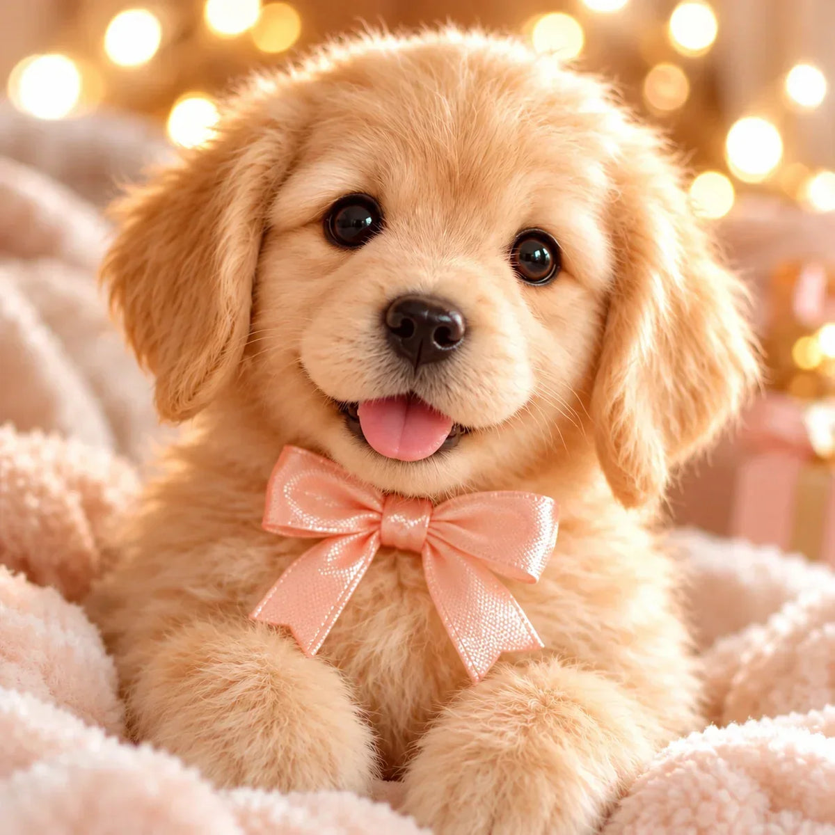 ✨🎄 49% Off – Realistic Robot Golden Retriever Puppy✨