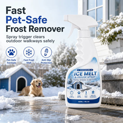 ❄️Outdoor De-Icing & Snow Melting Spray – pet-safe, dissolves frost on contact. Clear steps, walkways & patios fast! 🛡️✅