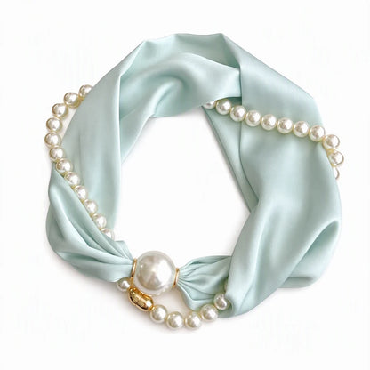 Pearl Scarf Necklace🫧📿