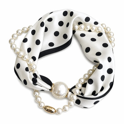 Pearl Scarf Necklace🫧📿