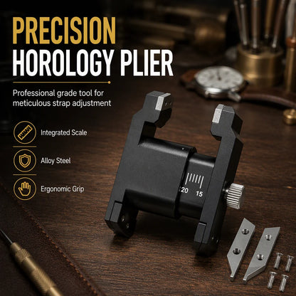 ⌚✨ Spring Bar Plier Tool – Dual-fork Precision, Adjustable Mm Scale, Replaceable Alloy Tips – Scratch-free Strap Changes. 🛠️