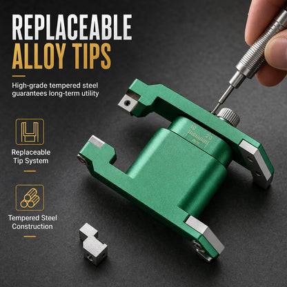 ⌚✨ Spring Bar Plier Tool – Dual-fork Precision, Adjustable Mm Scale, Replaceable Alloy Tips – Scratch-free Strap Changes. 🛠️