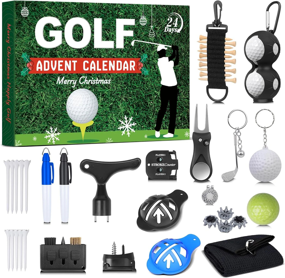 🎅Golf Advent Calendar 2026🥰-24 Days Of Golf Surprises & Christmas Fun
