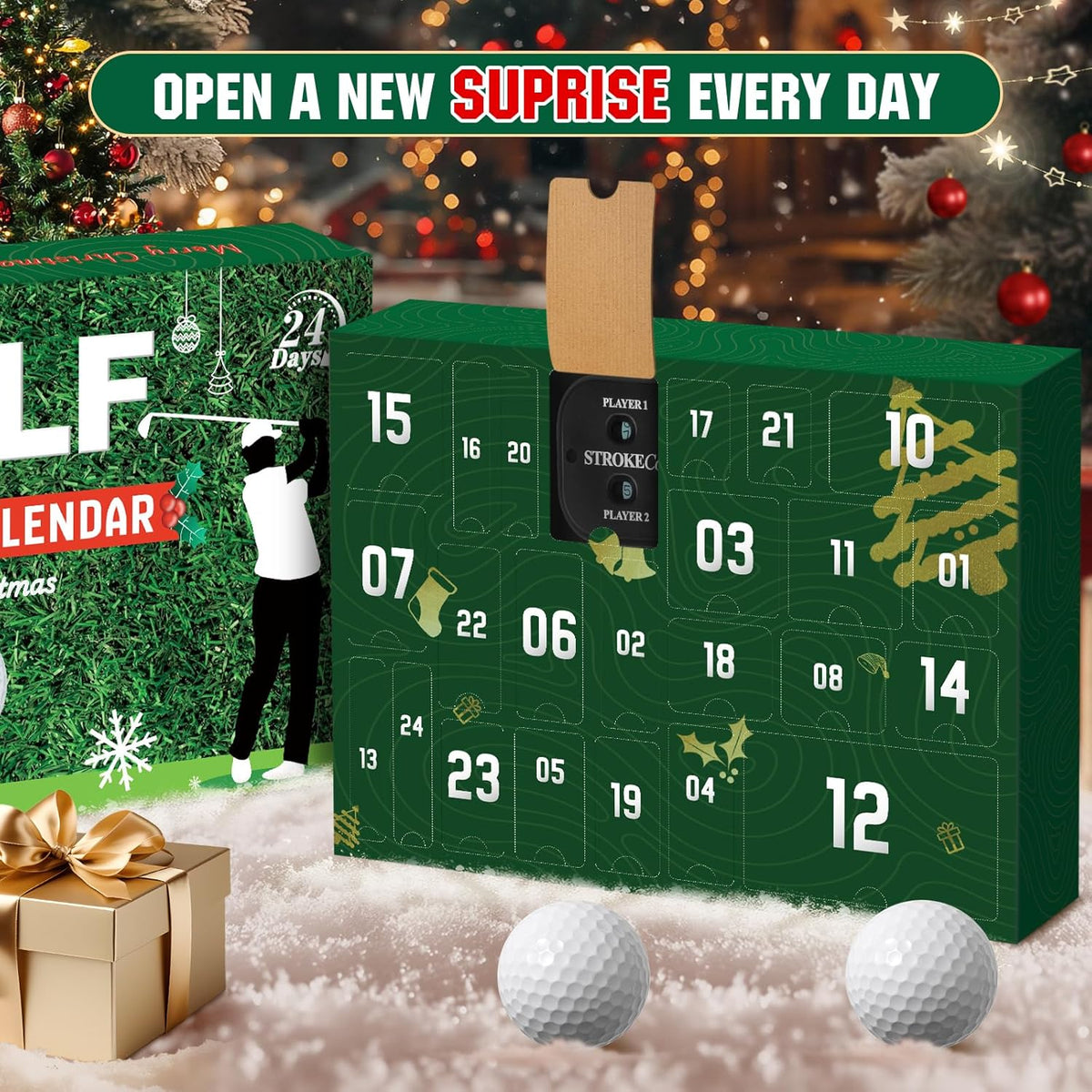 🎅Golf Advent Calendar 2026🥰-24 Days Of Golf Surprises & Christmas Fun