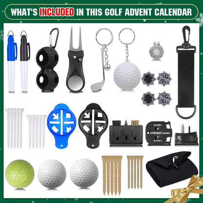🎅Golf Advent Calendar 2026🥰-24 Days Of Golf Surprises & Christmas Fun