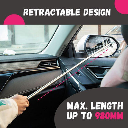 🔥Hot Sale🏆Retractable Rear-view Mirror Wiper