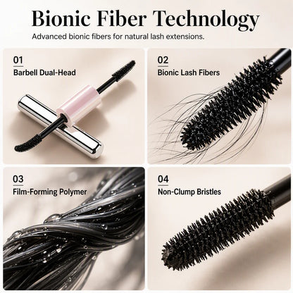 Double-ended Waterproof Volumizing Mascara