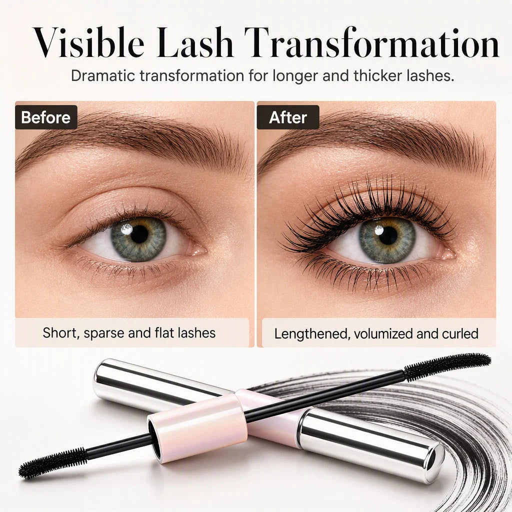 Double-ended Waterproof Volumizing Mascara