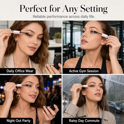 Double-ended Waterproof Volumizing Mascara