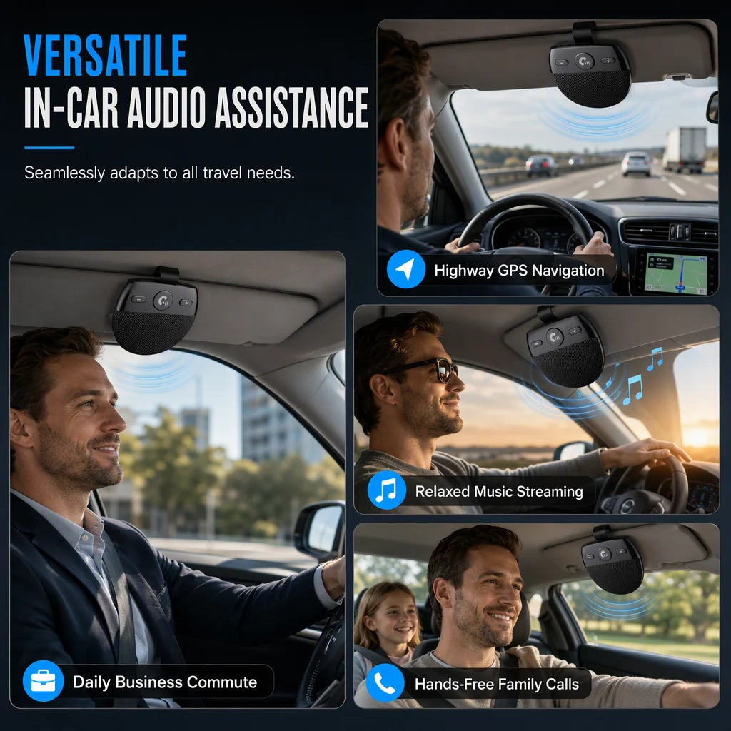 🚗 Sp11 Bluetooth Sun Visor Speakerphone⭐