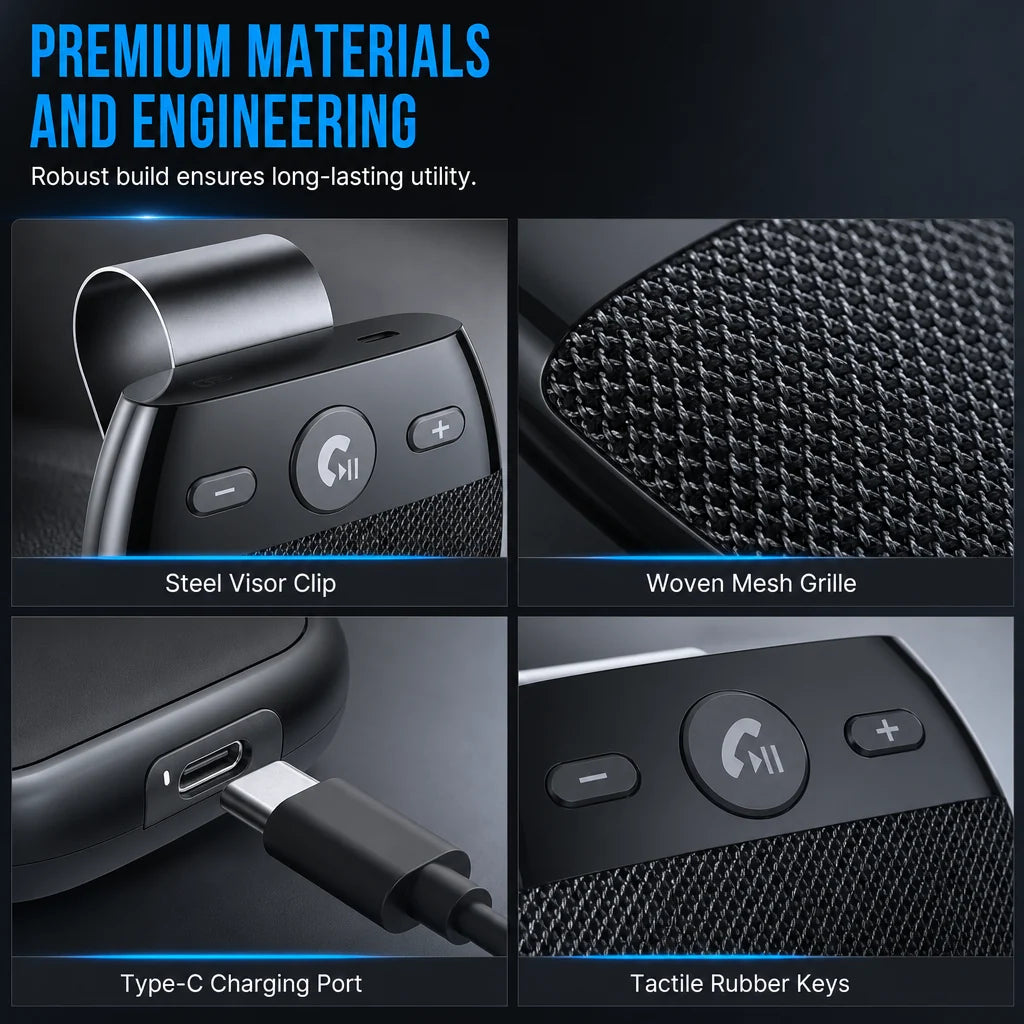 🚗 Sp11 Bluetooth Sun Visor Speakerphone⭐