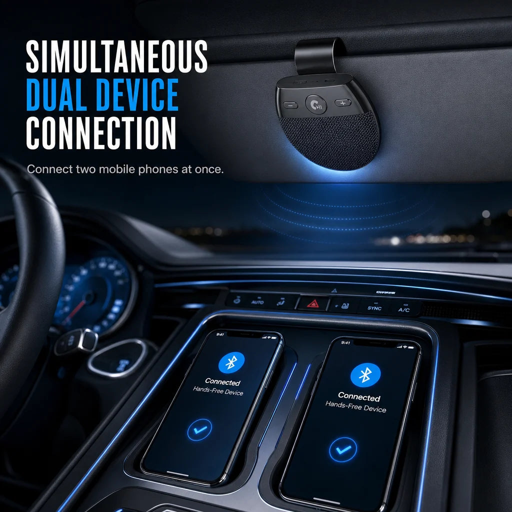🚗 Sp11 Bluetooth Sun Visor Speakerphone