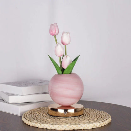 LED-Simulation „Tulip Planet“ – Stimmungsnachtlicht mit Touch-Steuerung