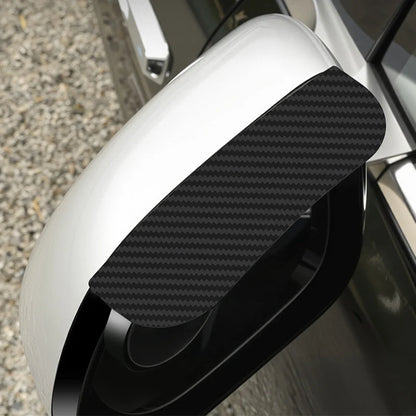 Adjustable Blind Spot Mirrors With Rain Visor