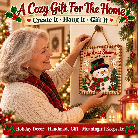 🎄✨Christmas DIY Fabric Weaving Friendship Kit - 🧵 Create Something Special Together! 💕