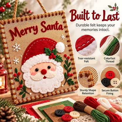 🎄✨Christmas DIY Fabric Weaving Friendship Kit - 🧵 Create Something Special Together! 💕