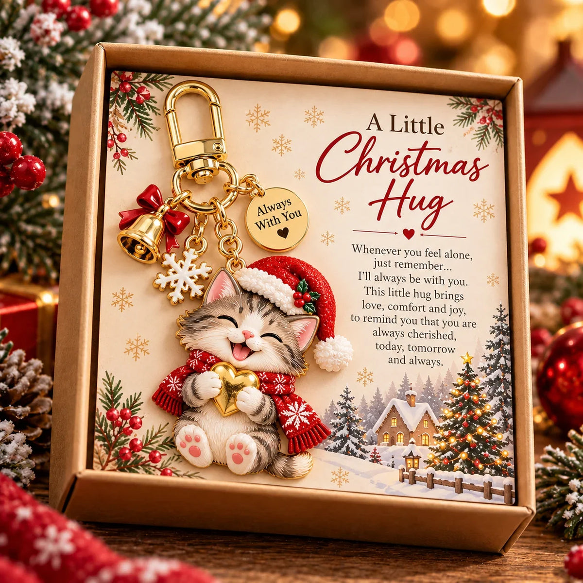 🎄🐾 A Little Christmas Hug — Carry My Love Wherever You Go