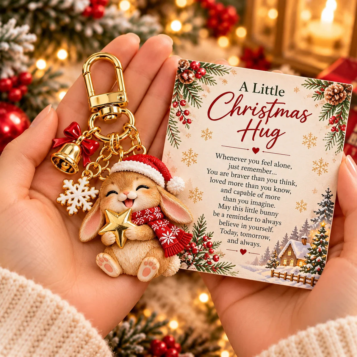 🎄🐾 A Little Christmas Hug — Carry My Love Wherever You Go