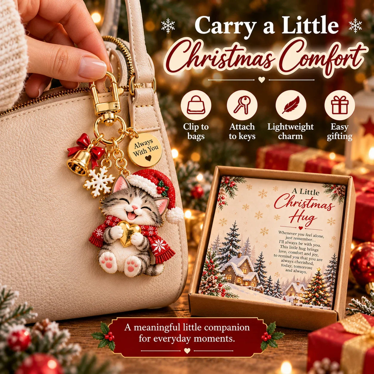 🎄🐾 A Little Christmas Hug — Carry My Love Wherever You Go