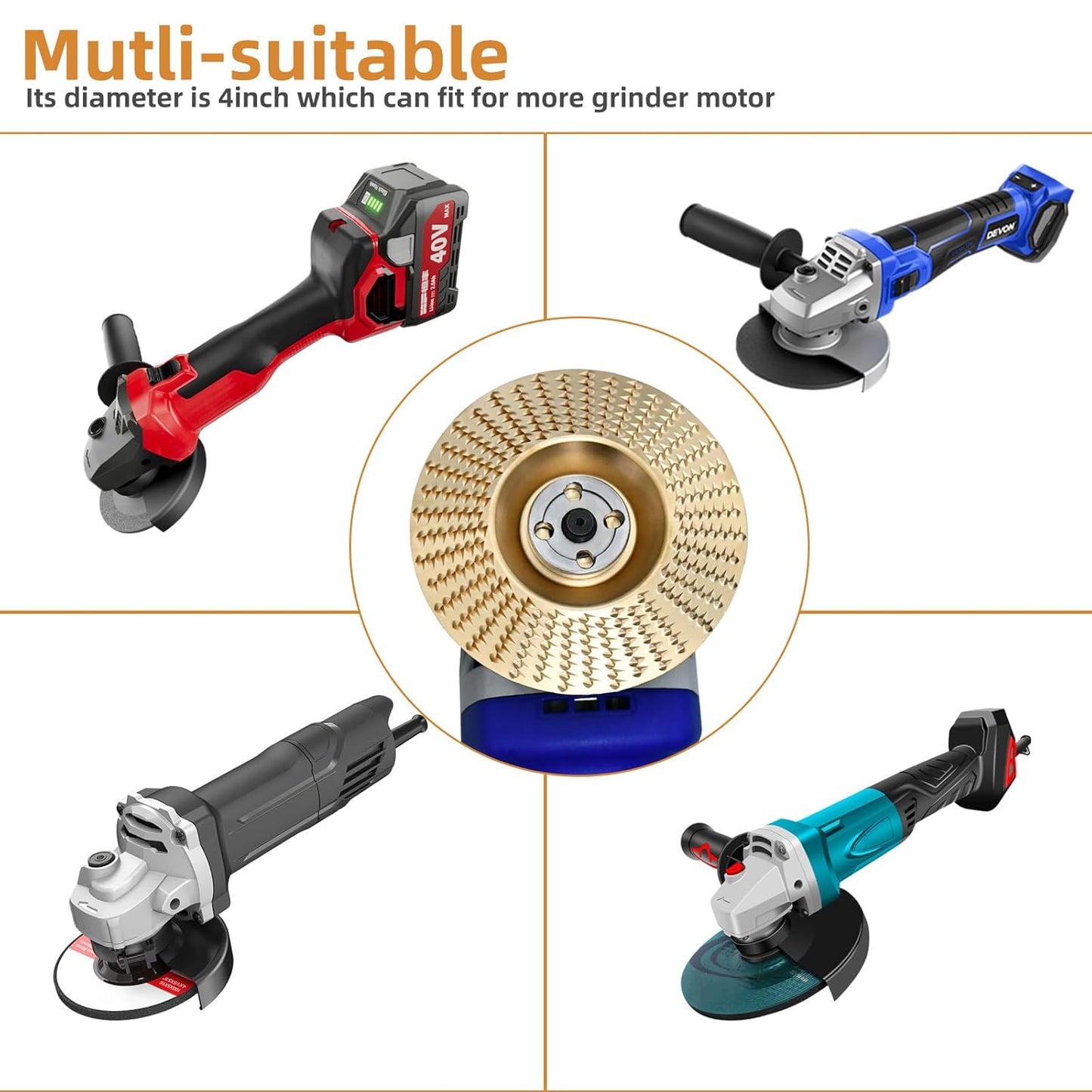 ⚒️Heavy-Duty Wood Carving Disc Set (3PCS)