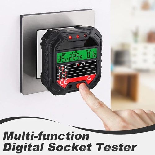 ⚡ Digital Outlet Wiring Tester