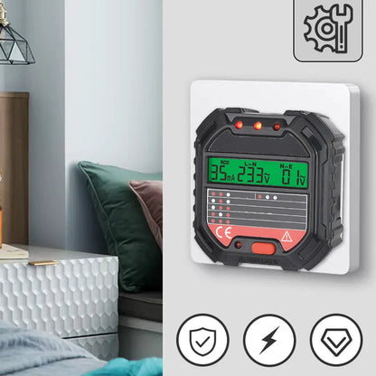 ⚡ Digital Outlet Wiring Tester