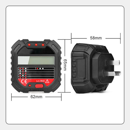 ⚡ Digital Outlet Wiring Tester
