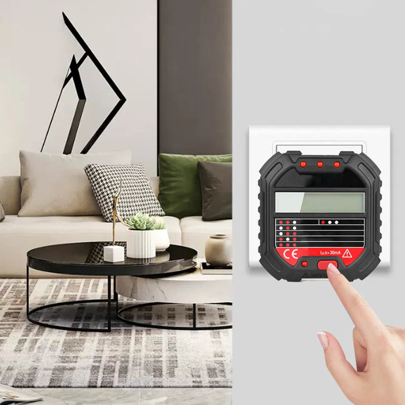 ⚡ Digital Outlet Wiring Tester