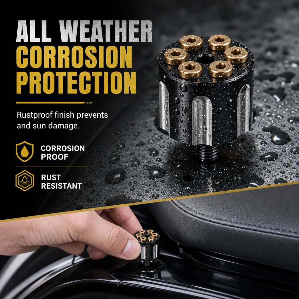 🔥50% OFF!!📢🏍️ Motorcycle CNC Quick Release Seat Bolt – 6mm Seat Cushion Fixing Screw 🔧✨