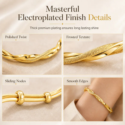 ⏰Solid Mobius Loop Bracelet | Perfect Gift for Girlfriend, Mom and Best Friend🫶♻️