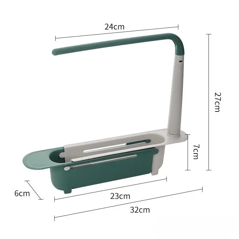 🔥Limited time 50% OFF-Telescopic Sink Storage Rack✨