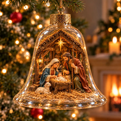 🎁2026 Christmas Wonderland Bell Ornaments.