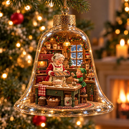 🎁2026 Christmas Wonderland Bell Ornaments.