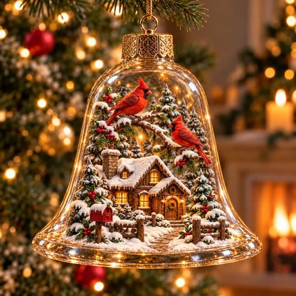 🎁2026 Christmas Wonderland Bell Ornaments.
