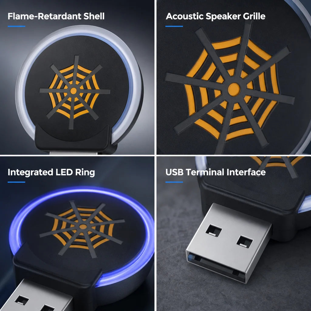 Portable Usb Ultrasonic Pest Repeller