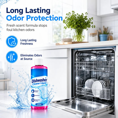Dishwasher Deep Cleaning Liquid for Grease and Limescale Removal