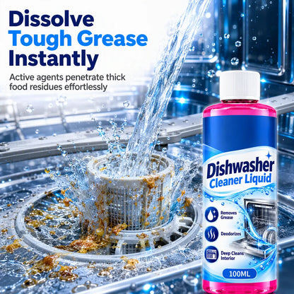 Dishwasher Deep Cleaning Liquid for Grease and Limescale Removal