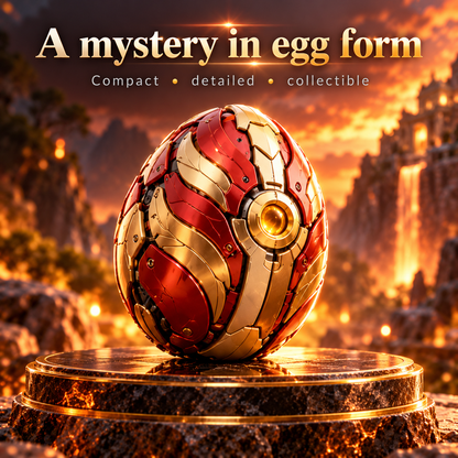 🐦‍🔥 2-in-1 Transforming Mechanical Phoenix Egg – Winged Fantasy Figure