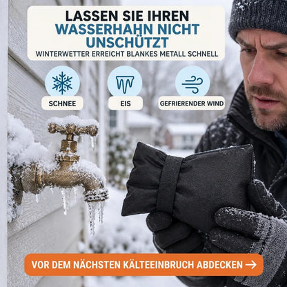 Outdoor Faucet Cover – Winter Freeze Protection & Insulated