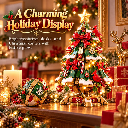 Last Day 49% Off 🔥 Egg-to-christmas Tree™ Magical Transforming Toy – Cardinal Christmas Tree Holiday Gift 🎄🎁✨