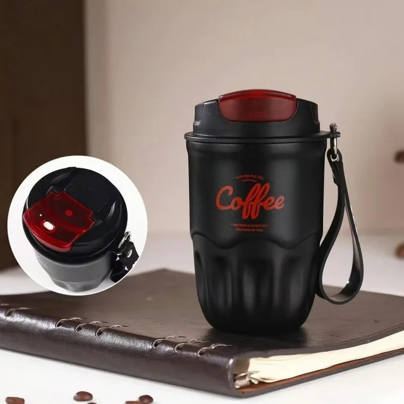 Portable Smart Thermal Coffee Cup With Temperature Display