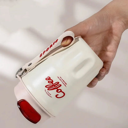 Portable Smart Thermal Coffee Cup With Temperature Display