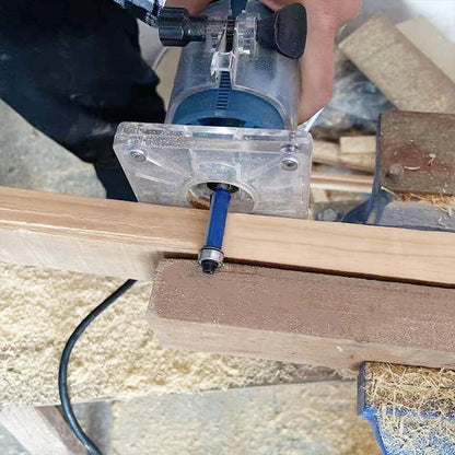 ⚙️ LIMITED-TIME 49% OFF! ✨ Biaxial Trimming Tool – Carbide Router Bit, Sharp Cut, Blue Nano Coating 🛠️