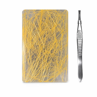 🎄christmas Best Gift Idea🎁rectangular Skin Picking Fidget Toy With Tweezers
