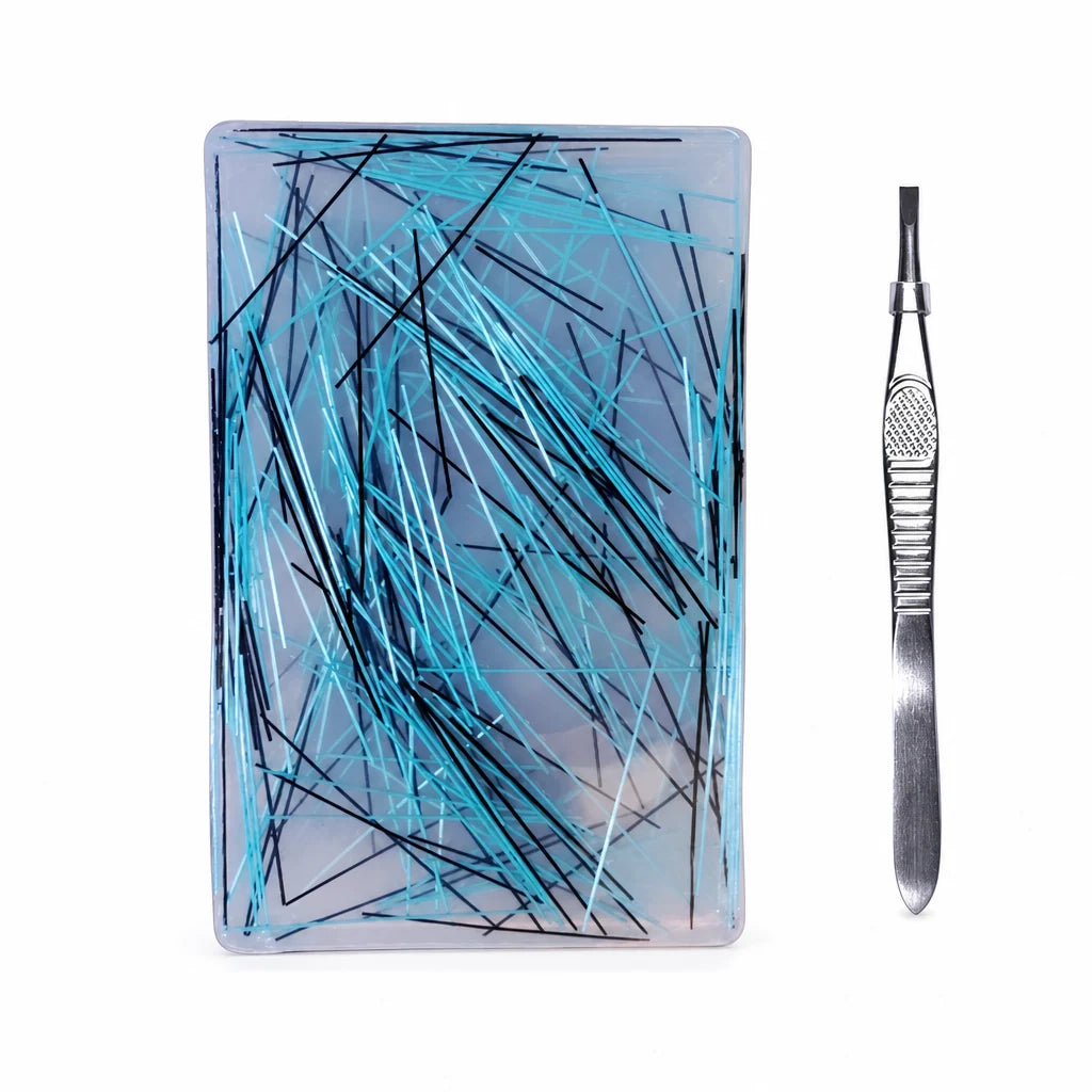 🎄christmas Best Gift Idea🎁rectangular Skin Picking Fidget Toy With Tweezers