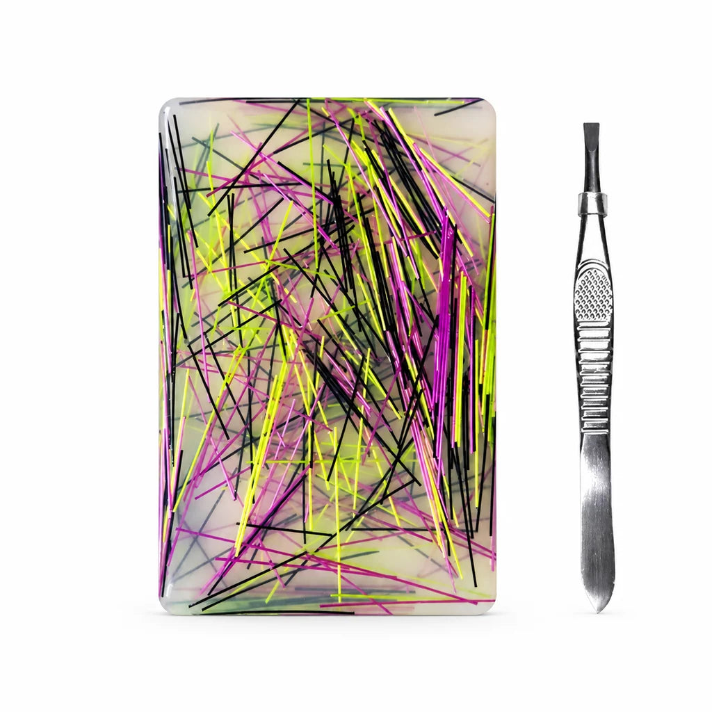 🎄christmas Best Gift Idea🎁rectangular Skin Picking Fidget Toy With Tweezers