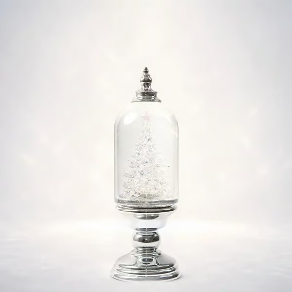 🎄❄️Illuminated musical Christmas snow globe lantern