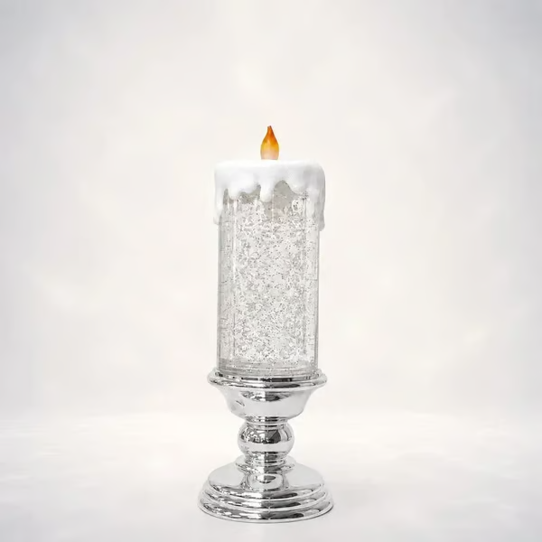 🎄❄️Illuminated musical Christmas snow globe lantern