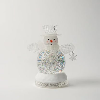 🎄❄️Illuminated musical Christmas snow globe lantern