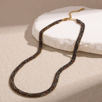 Serpent Statement Necklace – A Symbol of Mystery & Power